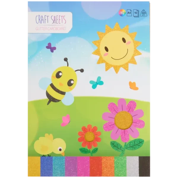 Papier créatif Format A4 Diverses couleurs
