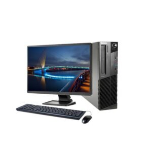 PC tout-en-un Lenovo M91P SFF Reconditionné - Core i5 2400 - 4 Go RAM - HDD 500 Go - Écran 20"