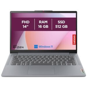 PC portable Lenovo IdeaPad Slim 3 14AMN8 14" AMD Ryzen™ 5 16 Go RAM 512 Go SSD Gris