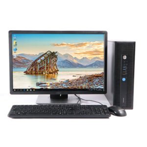 HP ProDesk 600 G1 SFF + Écran 22" – Core  i3-4130 3,4GHz, 16Go, 1To HDD