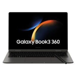 PC portable Samsung Galaxy Book3 360 13,3″ Intel Evo Core i5 – 16 Go RAM – 512 Go SSD – Anthracite – Clavier AZERTY