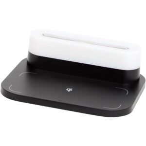 Chargeur sans fil Re-load avec lampe tactile 15 W – station Qi + lumière d’ambiance