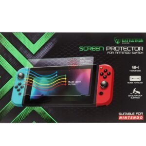 Protection d’écran Battletron pour Nintendo Switch – Film plastique 9H anti-choc
