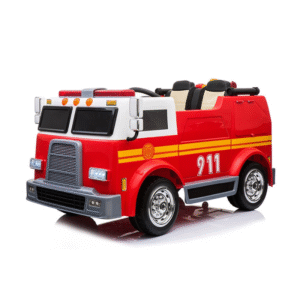 Ambulance Électrique Enfant 12V/24V - 2 Places avec Sirène - Télécommande Parentale - Cadeau Noël Héroïque