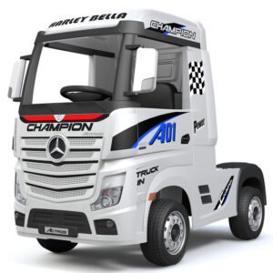 Camion Électrique Enfant Monoplace 12 V – Cadeau Premium Côte d’Ivoire – Télécommande parentale – Jouet Noël & Anniversaire