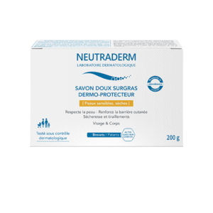 Neutraderm Savon Doux Surgras Dermo-Protecteur 200 g – Hydratant & Nourrissant