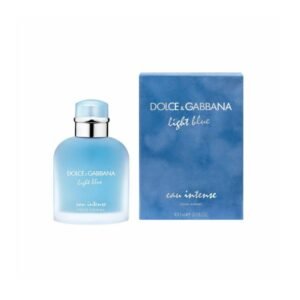 Dolce et Gabbana Light Blue Intense – Eau de Parfum Homme 100 ml | Fraîcheur Méditerranéenne