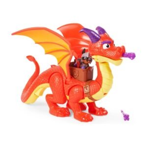 Pat Patrouille – Figurine Croc + Braise Le Dragon Chevalier sauveteur  –  jouet enfants dès 3 ans et plus